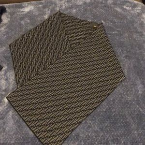 Fendi wool logo scarf